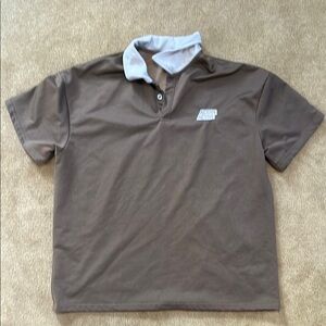 Men's Brown Polo Shirt